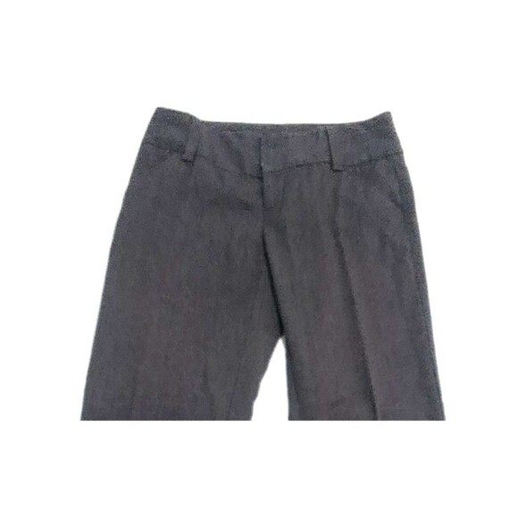 Daisy Fuentes Sz 4 gray pants women's outdoor button zipper pockets logo adult - Picture 5 of 8